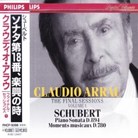 Philips Japan Digital Classics : Arrau - The Final Sessions Volume 01